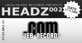 headz002 out on 17.11.2008 | available at deejay.de