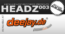 headz003 out on 10.06.2009 | available at deejay.de